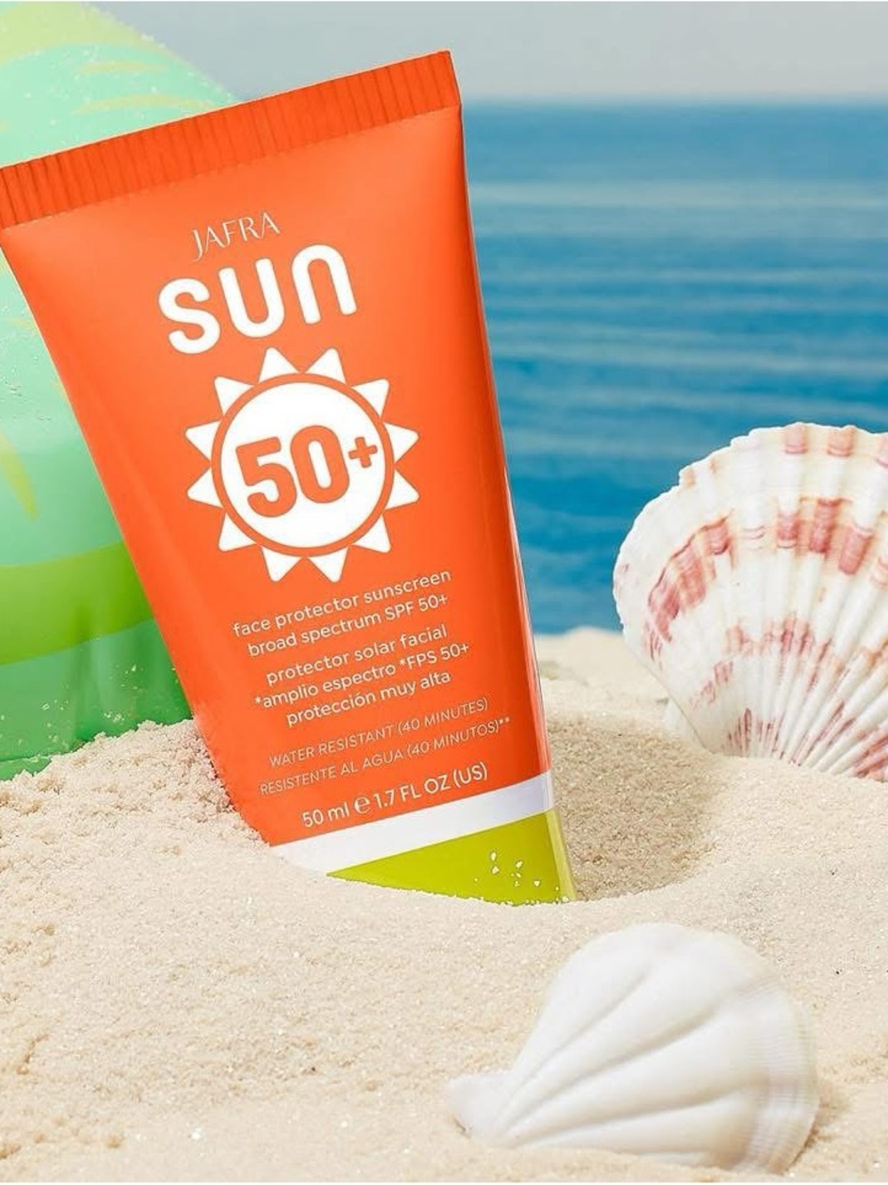 JAFRA Sun Kids SPF 50+ Facial Sunscreen - Orange Tube